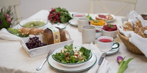 Beitragsbild des Blogbeitrags Frühlingsbrunch mit Urgetreide Brot & Gebäck