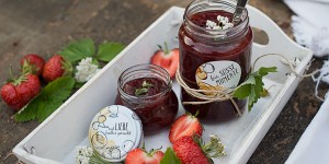 Beitragsbild des Blogbeitrags Erdbeer Marmelade