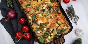 Beitragsbild des Blogbeitrags Mac & Cheese mediterran