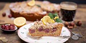 Beitragsbild des Blogbeitrags Hadn Kirschkuchen