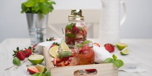 Beitragsbild des Blogbeitrags Erdbeer Basilikum Margarita Dudler