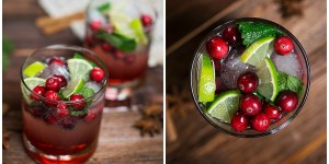 Beitragsbild des Blogbeitrags Cranberry Mojito (Preiselbeer Mojito)