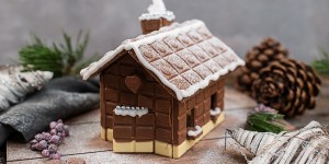 Beitragsbild des Blogbeitrags Milka Schokohaus: Berghütte