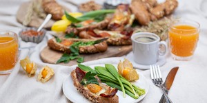 Beitragsbild des Blogbeitrags Gefüllte Urgetreide Frühstücksbrote zweierlei