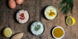Beitragsbild des Blogbeitrags Hausgemachte Mayonnaise 3erlei