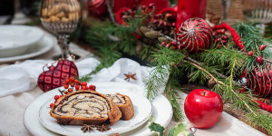 Beitragsbild des Blogbeitrags Weihnachtlicher Nusskranz 