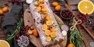 Beitragsbild des Blogbeitrags Orangen Cranberry Brot & {Blut-}Orangen Sorbet 