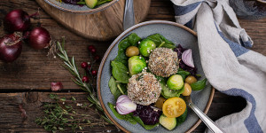 Beitragsbild des Blogbeitrags Schnelle Thunfisch Bällchen aus dem Ofen