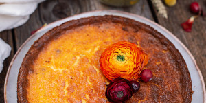 Beitragsbild des Blogbeitrags Saftiger Polentakuchen