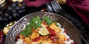 Beitragsbild des Blogbeitrags Huhn mit Ei und Hot India Sauce