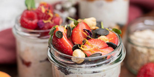 Beitragsbild des Blogbeitrags Grundrezept Overnight Oats 