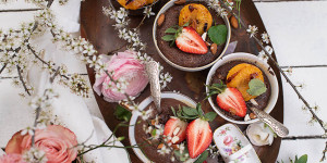 Beitragsbild des Blogbeitrags Schokoladenkuchen vom Grill
