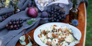 Beitragsbild des Blogbeitrags Cremiges Risotto mit Pilzen