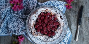 Beitragsbild des Blogbeitrags Blitz Himbeer Cheesecake