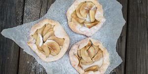 Beitragsbild des Blogbeitrags Mini Apfel Galettes