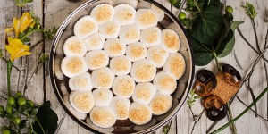 Beitragsbild des Blogbeitrags „Smores Dip“ (Marshmallows in Schokoladensauce) 