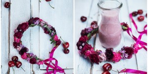 Beitragsbild des Blogbeitrags Erdbeer Kirsch Milch 