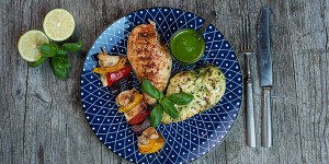 Beitragsbild des Blogbeitrags Gegrilltes Hendl 3erlei