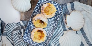 Beitragsbild des Blogbeitrags Vanilletörtchen aus Blätterteig