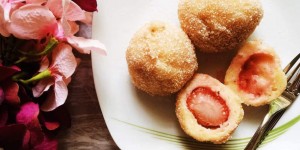 Beitragsbild des Blogbeitrags Dessert Recipes: Sweet Strawberry Dumplings for Sunday