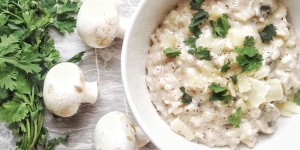 Beitragsbild des Blogbeitrags PERFECT RISOTTO FUNGHI RECIPE