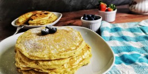 Beitragsbild des Blogbeitrags PERFECT BUTTERMILK PANCAKES RECIPE 