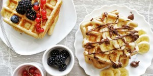 Beitragsbild des Blogbeitrags PERFECT WAFFLES RECIPE