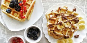 Beitragsbild des Blogbeitrags PERFECT WAFFLES RECIPE 