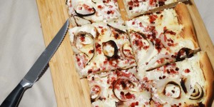 Beitragsbild des Blogbeitrags Flammkuchen