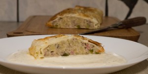 Beitragsbild des Blogbeitrags Herzhafter Bauernstrudel 