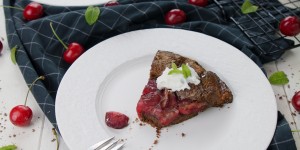 Beitragsbild des Blogbeitrags Schwarzwälder Kirsch Crostata 