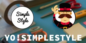 Beitragsbild des Blogbeitrags Yo SimpleStyle – First release of my yeoman generator is now available