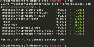 Beitragsbild des Blogbeitrags Keep your SPFX and NPM Packages up-to-date 