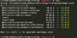 Beitragsbild des Blogbeitrags Keep your SPFX and NPM Packages up-to-date