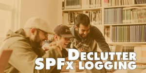 Beitragsbild des Blogbeitrags Declutter the console log output in SPFx projects 