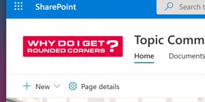 Beitragsbild des Blogbeitrags A Design Review on Site Logos in SharePoint