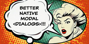 Beitragsbild des Blogbeitrags How to create native HTML Modal Dialogs instead SPFx Dialogs 