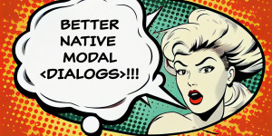 Beitragsbild des Blogbeitrags How to create native HTML Modal Dialogs instead SPFx Dialogs