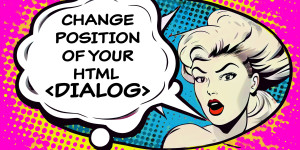 Beitragsbild des Blogbeitrags Manage the Position of your HTML Dialog on SharePoint Pages