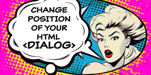 Beitragsbild des Blogbeitrags Manage the Position of your HTML Dialog on SharePoint Pages 