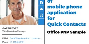 Beitragsbild des Blogbeitrags The Design of Office Quick Contacts (Office PNP Sample)