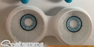 Beitragsbild des Blogbeitrags Review: Lenscare ColorLook Style Monatslinsen Blau 