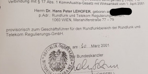 Beitragsbild des Blogbeitrags 20 Jahre RTR (oder: als mich Wolfgang Schüssel kurzfristig und ohne Ausschreibung zum Geschäftsführer einer Bundesgesellschaft bestellte) 