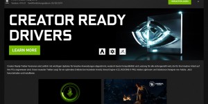 Beitragsbild des Blogbeitrags Creator Ready Treiber bringt mehr Leistung für Photoshop, Lightroom und Premiere mit einer NVIDIA Grafikkarte