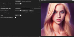Beitragsbild des Blogbeitrags NMKD Stable Diffusion GUI, der einfache KI-Bildgenerator lokal am Windows PC
