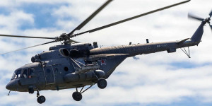 Beitragsbild des Blogbeitrags Der russische Hubschrauber mit der Aufschrift „Nach Berlin“ 