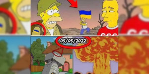 Beitragsbild des Blogbeitrags Nein, die Simpsons prophezeiten nicht den Russland-Ukraine-Konflikt!