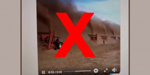 Beitragsbild des Blogbeitrags Nein, diese Traktoren erzeugten nicht den Sahara-Staub!