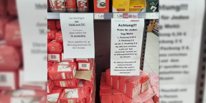 Beitragsbild des Blogbeitrags Mehl: Preis-Aufschlag ab zweiter Packung für Ukraine-Spenden