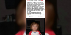 Beitragsbild des Blogbeitrags Kein Fake: Suche nach vermisstem ukrainischen Kind